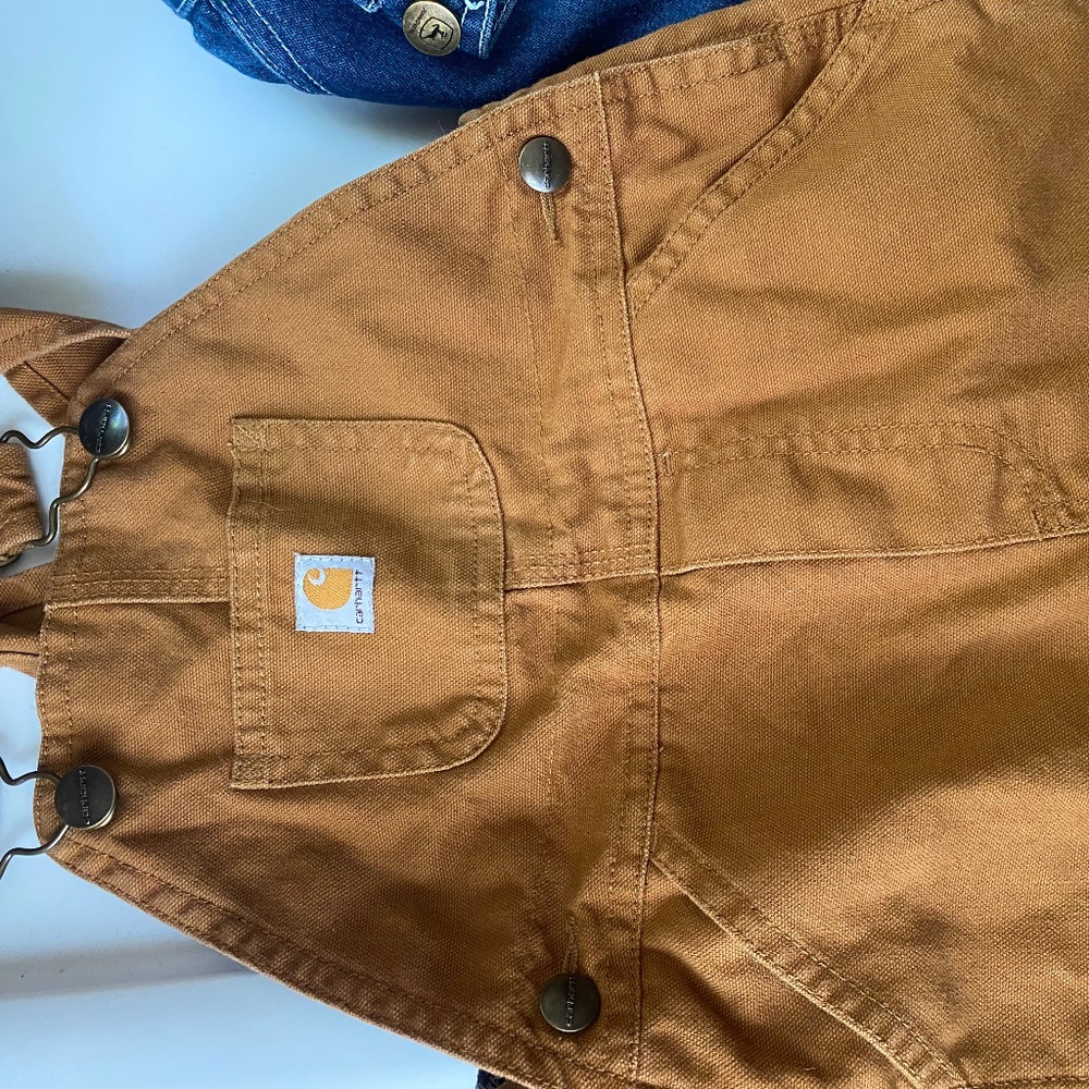 Boys Carhart toddler overalls 2T